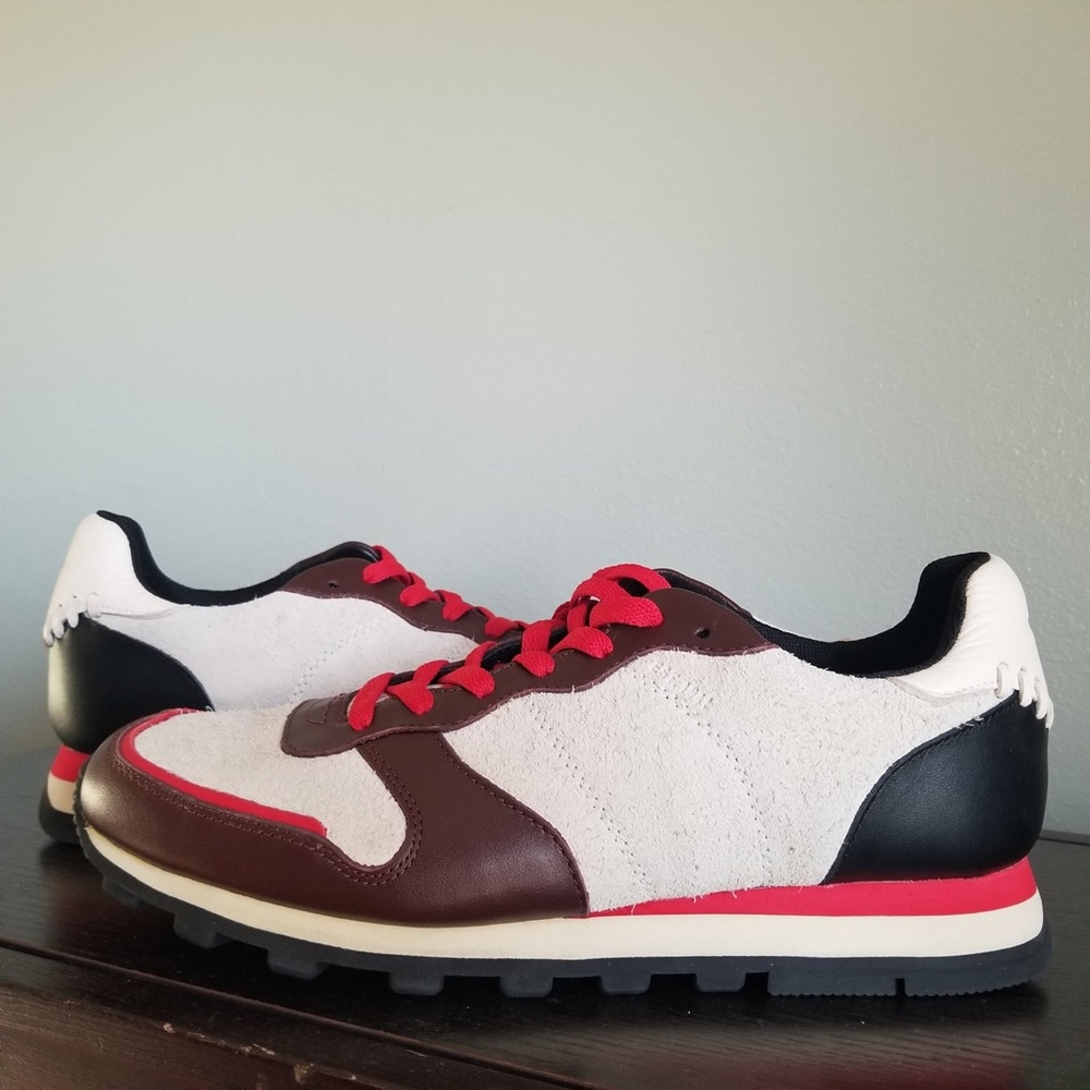 COACH Mens Hairy Suede Casual Trainer shoes sz 9.5 - Picture 7 of 11